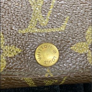 Vintage Louis Vuitton key wallet authentic
